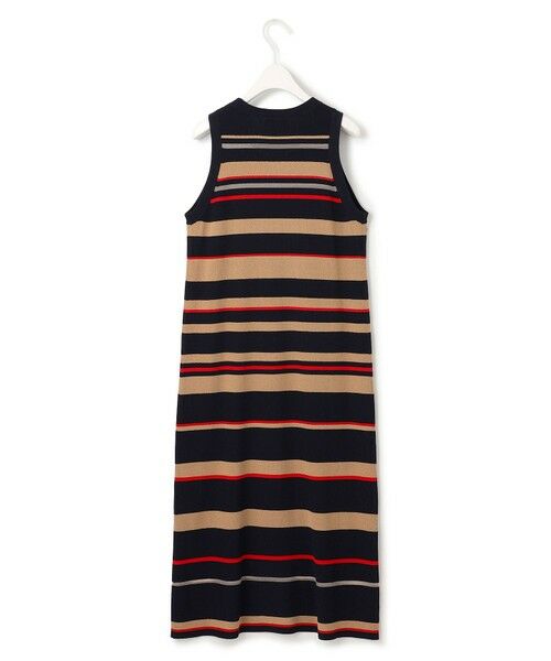 ICB / アイシービー ミニ丈・ひざ丈ワンピース | 【洗える】 マルチボーダーワンピース | 詳細5