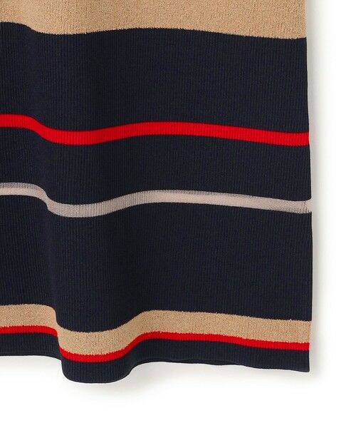 ICB / アイシービー ミニ丈・ひざ丈ワンピース | 【洗える】 マルチボーダーワンピース | 詳細8