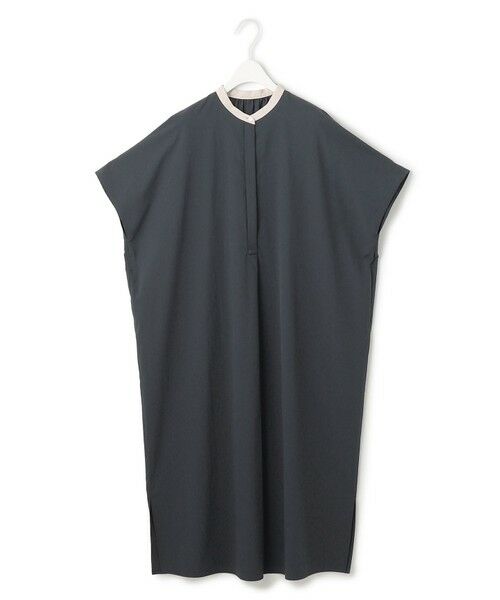 ICB / アイシービー ロング・マキシ丈ワンピース | 【接触冷感・UVカット・洗える】RENUソフトタイプライター バンドカラーワンピース | 詳細9