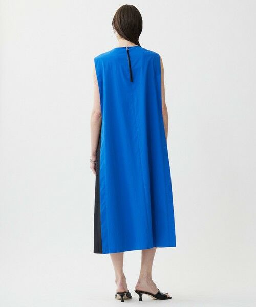 ICB / アイシービー ロング・マキシ丈ワンピース | 【接触冷感・UVカット・洗える】RENUソフトタイプライター バイカラーワンピース | 詳細7