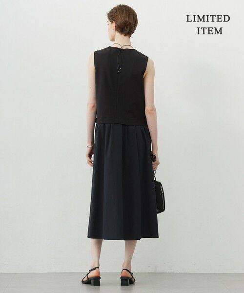 ICB / アイシービー ロング・マキシ丈ワンピース | 【WEB限定・洗える】 RENUコンビ ノースリーブワンピース | 詳細19