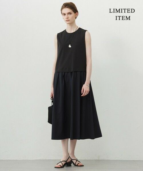 美品 René ノースリーブ ブラックワンピース 36 シフォンワンピース 楽天市場】【ルネ】Rene ツイード アンサンブル ノーカラー