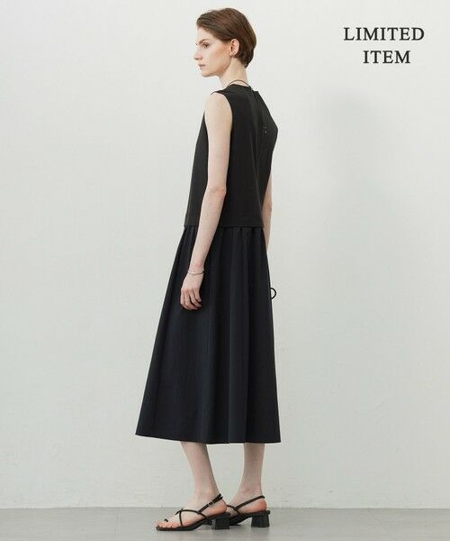 ICB / アイシービー ロング・マキシ丈ワンピース | 【WEB限定・洗える】 RENUコンビ ノースリーブワンピース | 詳細18