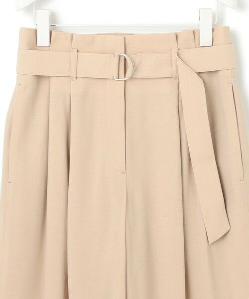 ICB / アイシービー その他パンツ | 【接触冷感・UVカット・洗える】 T/Rドライリネン ワイドストレートパンツ | 詳細17