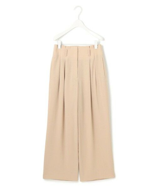 ICB / アイシービー その他パンツ | 【接触冷感・UVカット・洗える】 T/Rドライリネン ワイドストレートパンツ | 詳細21