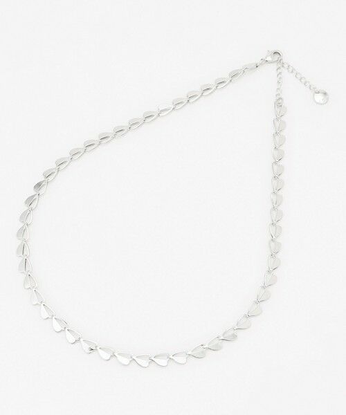 ICB/アイシービー ショートチェーンネックレス シルバー［ハートモチーフ］系 F