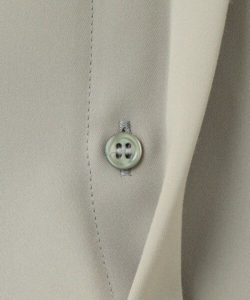 ICB / アイシービー シャツ・ブラウス | 【UVカット・防シワ・洗える】ライトダブルクロス バンドカラーブラウス | 詳細8