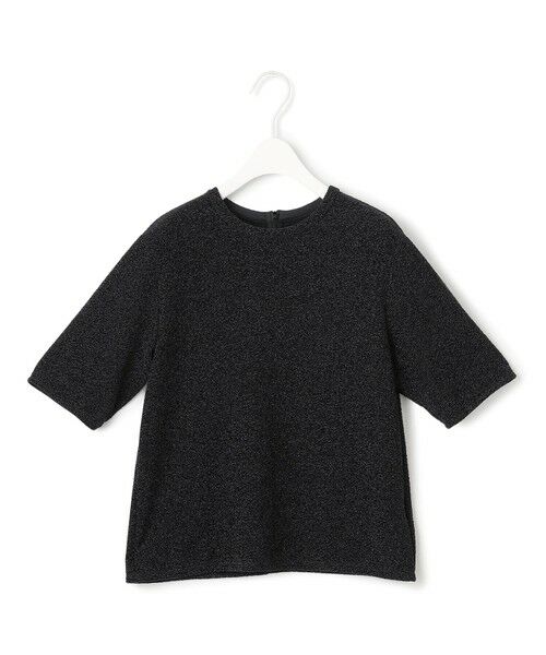 ICB / アイシービー カットソー | 【洗える】シャイニーラメジャガード カットソー | 詳細9