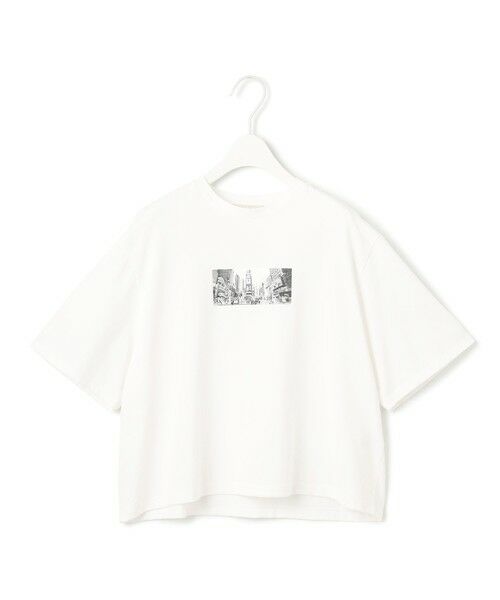 ICB / アイシービー カットソー | 【接触冷感・UVケア・洗える】クロップド ロゴTEE | 詳細3