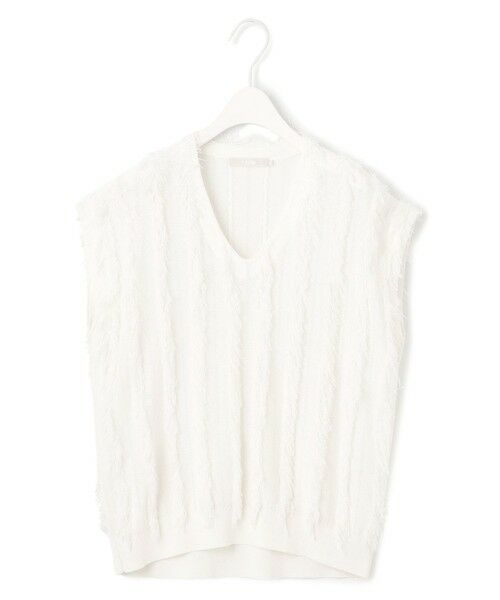 ICB / アイシービー ニット・セーター | 【洗える】カットジャガード Vネックニット | 詳細4
