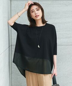 ICB / アイシービー ニット・セーター | 【接触冷感・UVカット・洗える】VIS/NYハイゲージ シアーコンビニット