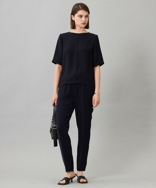 ICB / アイシービー その他パンツ | 【UVカット・防シワ・洗える】ライトダブルクロス ドロストパンツ | 詳細11