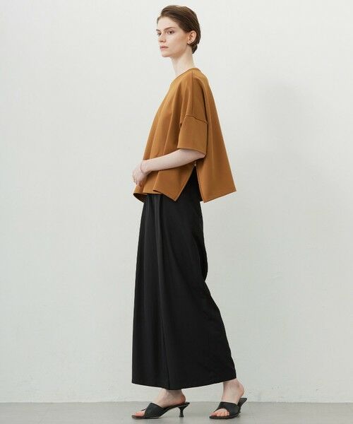 ICB / アイシービー その他パンツ | 【接触冷感・UVケア・速乾・洗える】シルクエステルタフタ ワイドパンツ | 詳細8