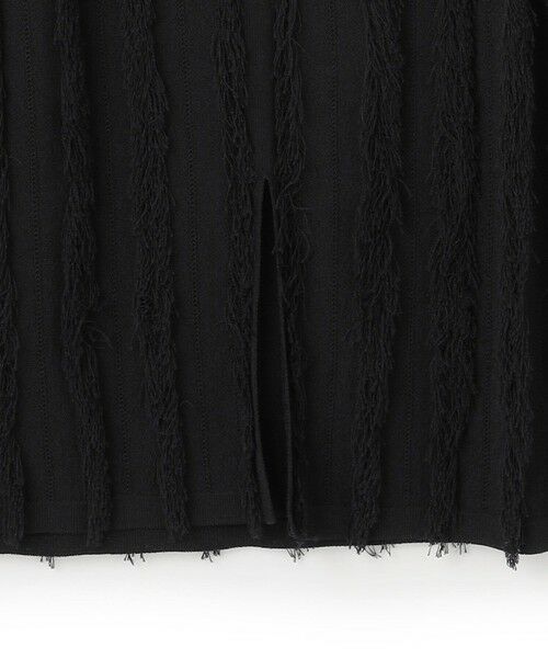 ICB / アイシービー ミニ・ひざ丈スカート | 【洗える】カットジャガード ニットスカート | 詳細10