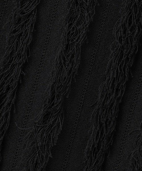 ICB / アイシービー ミニ・ひざ丈スカート | 【洗える】カットジャガード ニットスカート | 詳細7