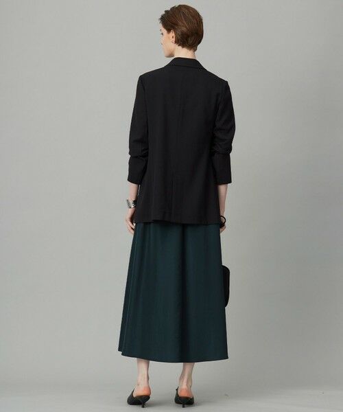 ICB / アイシービー ミニ・ひざ丈スカート | 【UVケア・速乾・洗える】シルクエステルタフタ フレアスカート | 詳細3