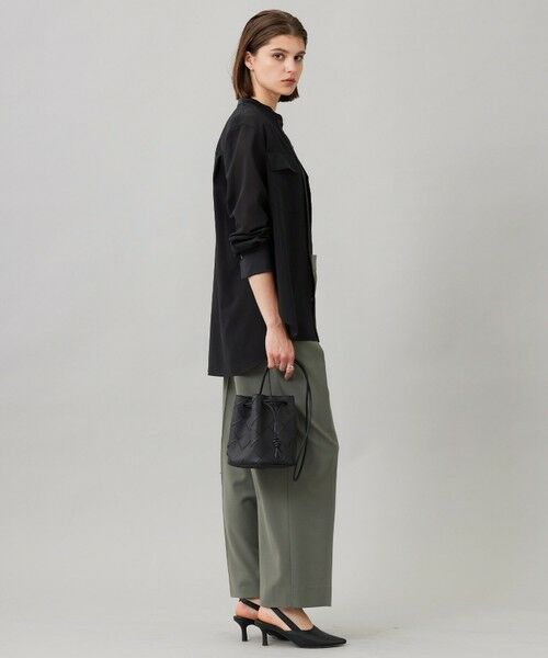 ICB / アイシービー シャツ・ブラウス | 【洗える】シアーボイル バンドカラーシャツ | 詳細12