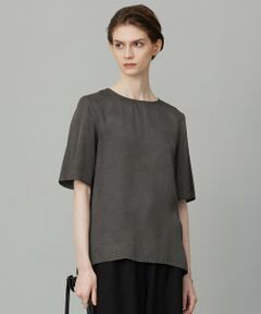 ICB / アイシービー シャツ・ブラウス | 【洗える】 キュプラピグメントクロス ブラウス