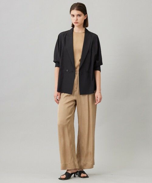 ICB / アイシービー シャツ・ブラウス | 【洗える】 キュプラピグメントクロス ブラウス | 詳細4