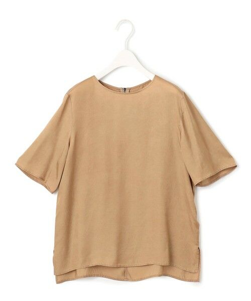 ICB / アイシービー シャツ・ブラウス | 【洗える】 キュプラピグメントクロス ブラウス | 詳細5