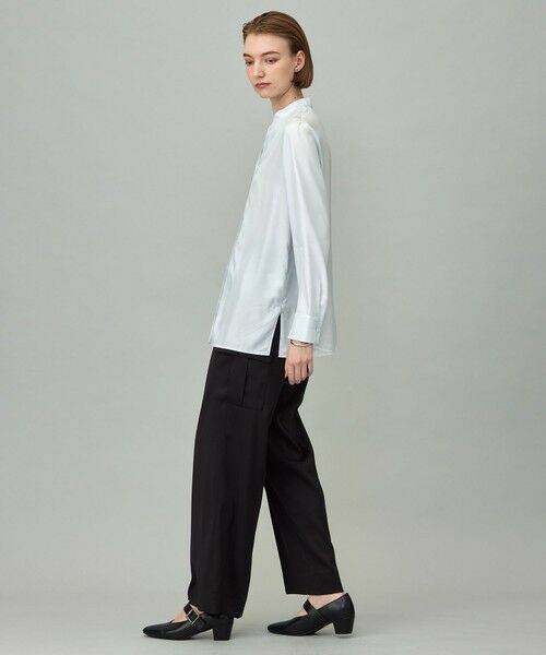 ICB / アイシービー シャツ・ブラウス | 【接触冷感・洗える】Cu/Peソフトツイル デザインブラウス | 詳細3