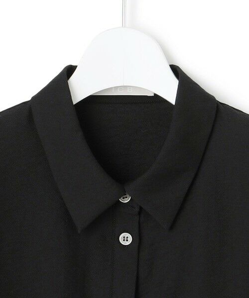 ICB / アイシービー シャツ・ブラウス | 【洗える】 ワッシャーツイル クロップドブラウス | 詳細14