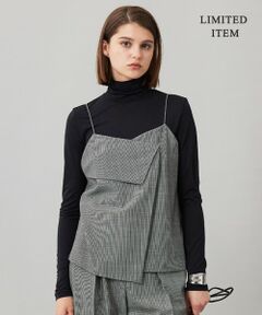 ICB / アイシービー シャツ・ブラウス | 【WEB限定・UVカット・洗える】ウール2WAYストレッチ キャミソールブラウス