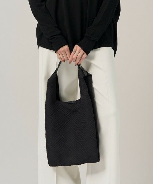 ICB / アイシービー エコバッグ | 【WEB限定カラーあり】2WAYエコバッグ(ブラックジャガード系)