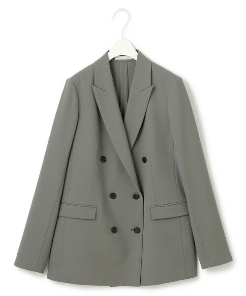 ICB / アイシービー テーラードジャケット | ウール2WAYストレッチ ダブルブレストジャケット | 詳細13