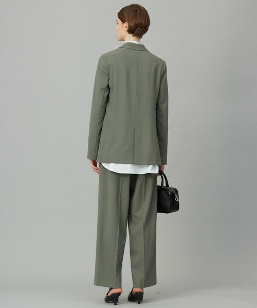 ICB / アイシービー テーラードジャケット | ウール2WAYストレッチ ダブルブレストジャケット | 詳細10