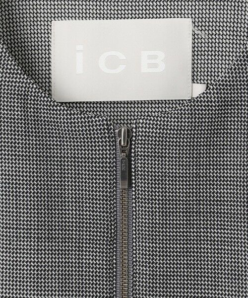 ICB / アイシービー ブルゾン | ウール2WAYストレッチ ノーカラーブルゾン | 詳細16