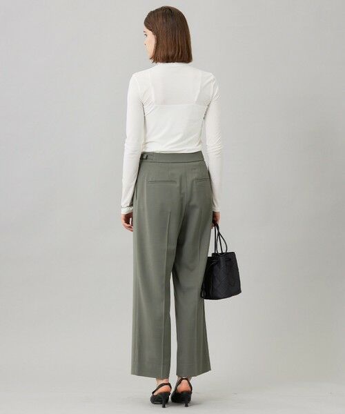 ICB / アイシービー カットソー | 【洗える】 パウダリーチュール ハイネックトップス | 詳細4