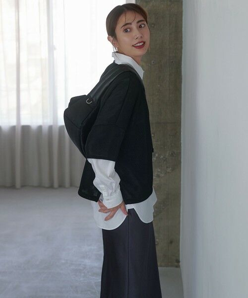 ICB / アイシービー カットソー | 【洗える】 エアーダンボール プルオーバー | 詳細18