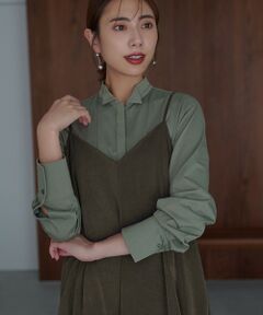 ICB / アイシービー カットソー | 【洗える】 ブラウスライクジャージー ロングカットソー