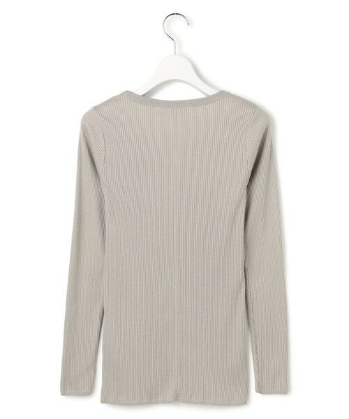 ICB / アイシービー カットソー | 【洗える】 4×2リブ プルオーバー | 詳細1