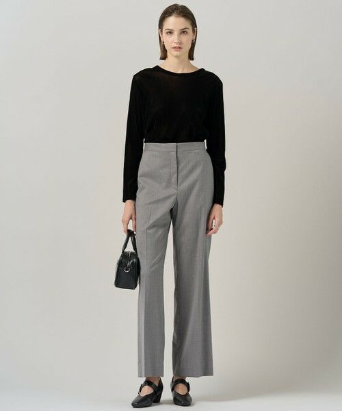 ICB / アイシービー カットソー | 【洗える】フロッキーベロア プルオーバー | 詳細13