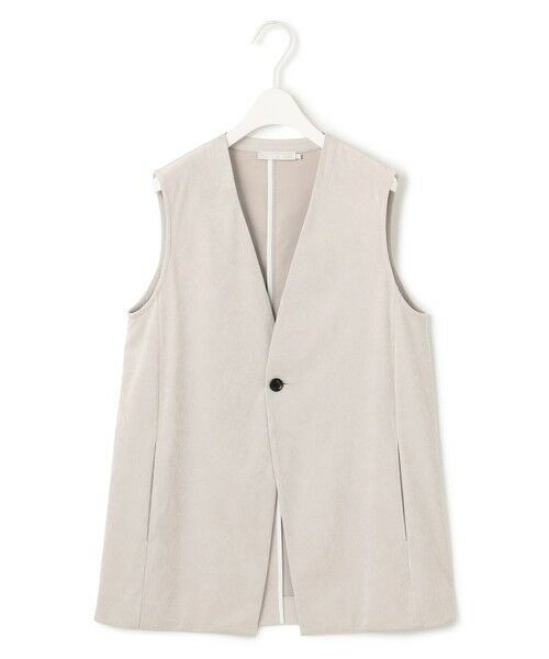 ICB / アイシービー ベスト | 【洗える】ストレッチスエード ジレ | 詳細4