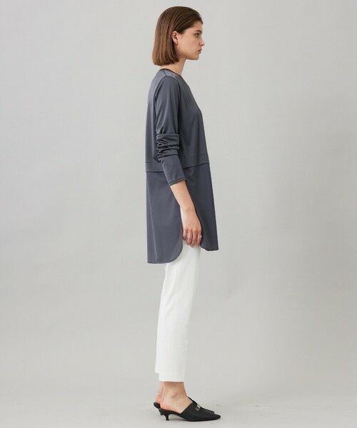 ICB / アイシービー カットソー | 【洗える】シアージャージーコンビ カットソー | 詳細11