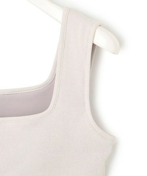 ICB / アイシービー タンクトップ | 【洗える】【OUR WACOAL コラボ】カップイン スクエアネック タンクトップ | 詳細8