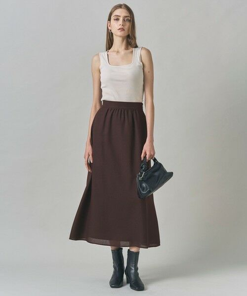 ICB / アイシービー タンクトップ | 【洗える】【OUR WACOAL コラボ】カップイン スクエアネック タンクトップ | 詳細1