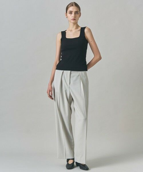 ICB / アイシービー タンクトップ | 【洗える】【OUR WACOAL コラボ】カップイン スクエアネック タンクトップ | 詳細14