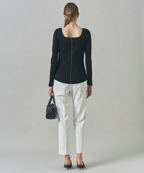 ICB / アイシービー カットソー | 【洗える】【OUR WACOAL コラボ】カップイン スクエアネックロングTシャツ | 詳細8