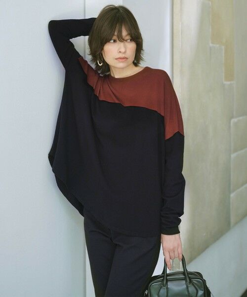 ICB / アイシービー ニット・セーター | 【洗える】ヴィスコースワイド プルオーバー | 詳細13