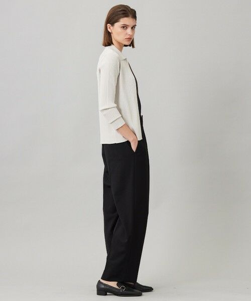 ICB / アイシービー カーディガン・ボレロ | 【洗える】シルクヴィスコースハイゲージ ジップアップカーディガン | 詳細3