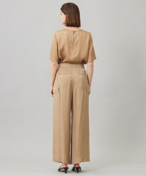 ICB / アイシービー その他パンツ | 【洗える】 キュプラピグメントクロス カーゴパンツ | 詳細5