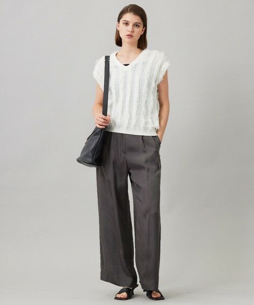 ICB / アイシービー その他パンツ | 【洗える】 キュプラピグメントクロス カーゴパンツ | 詳細16