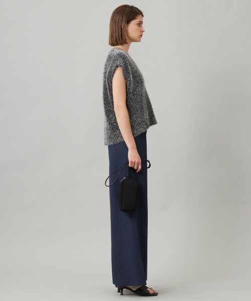 ICB / アイシービー その他パンツ | 【洗える】 ドレープスラブデニム ワイドパンツ | 詳細4