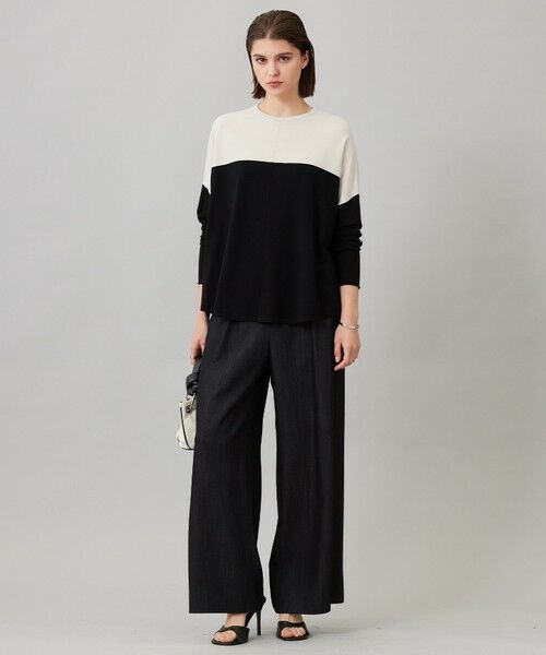 ICB / アイシービー その他パンツ | 【洗える】 ドレープスラブデニム ワイドパンツ | 詳細28