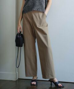 ICB / アイシービー その他パンツ | 【洗える】ストレッチピーチツイル バレルパンツ