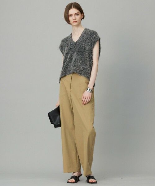 ICB / アイシービー その他パンツ | 【洗える】ストレッチピーチツイル バレルパンツ | 詳細4